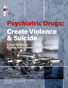 Why So Many Mass Killings?  An Investigation of the Role of Psychiatric Drugs’ Side Effect of Violence Is Long Overdue