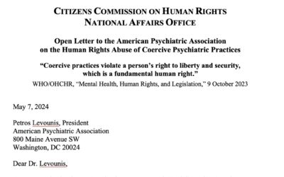 Open Letter to the American Psychiatric Associationon the Human Rights Abuse of Coercive Psychiatric Practices